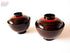 Miyako bowls with lids x4